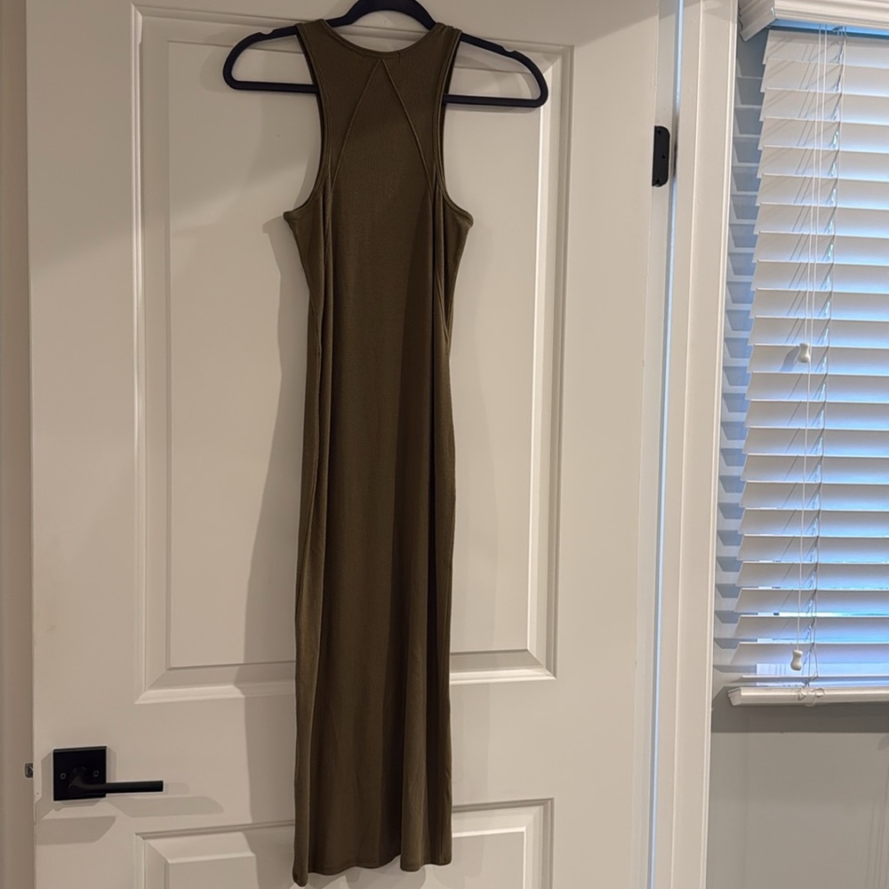 Rag & Bone Khaki Midi Dress - Picture 5 of 5